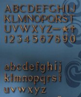 Bronzebuchstaben 25mm