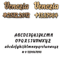 Schriftzug Venezia
