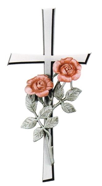 Kreuz mit Rose