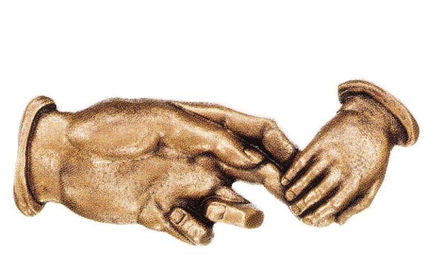 Hand in Kinderhand