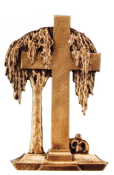 Kreuz mit Trauerweide