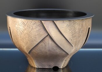 Grabschale aus Bronze