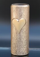 Wandvase mit Herz