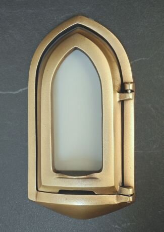 Wandanbaulaterne Bronze