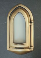 Wandanbaulaterne Bronze