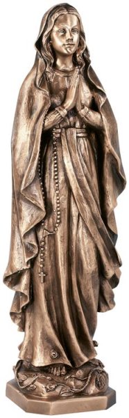 Madonna Lourdes Bronze