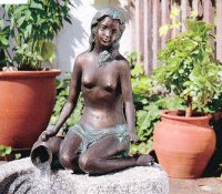Bronzeskulptur Jasmin