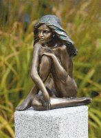 Skulptur aus Bronze Demi