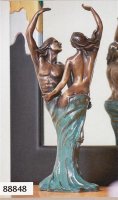 Bronzeskulptur Fa.Rottenecker Tanzendes Liebespaar