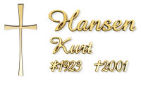 Bronzeschriftzug Hansen Gross30-Klein15