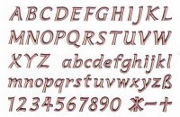 Schrift aus Bronze Creativa 40mm
