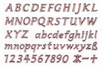 Schrift aus Bronze Creativa 70mm