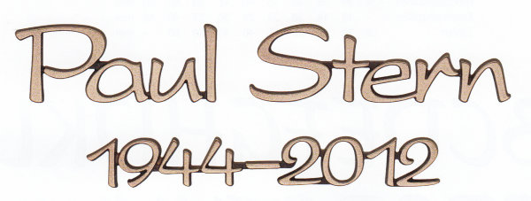 Schriftzüge fürs Grab Stern
