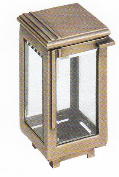 Grablicht Modern Bronze