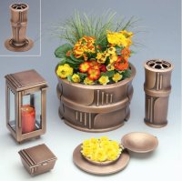 Grablicht Modern Bronze