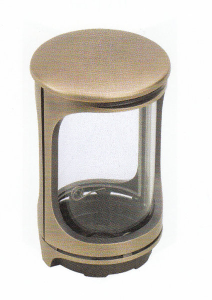 Bronze- Laterne-Rund