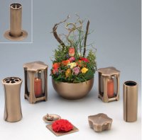 Grablicht Bronze