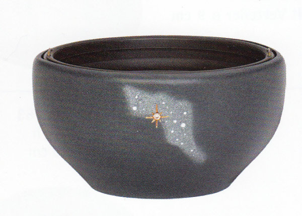 Bronzeschale mit Swarovskisteinen