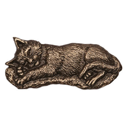 Liegende Katze