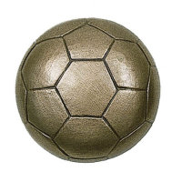 Fußballrelief Bronze 5 cm