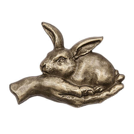 Hand mit Hase