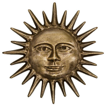 Sonne mit Gesicht