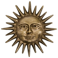 Sonne mit Gesicht