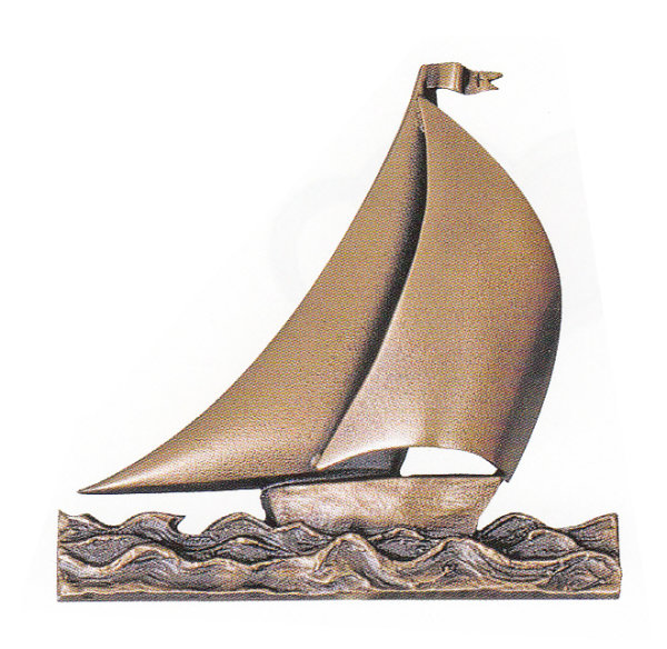 Segelschiff mit Wolke