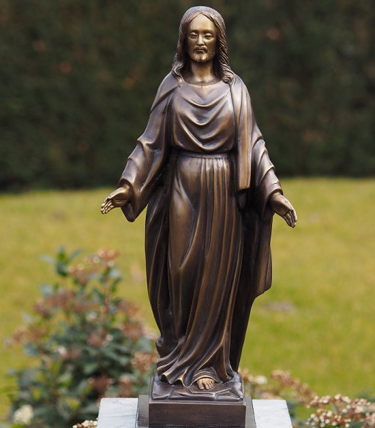 Christusfigur-Bronze