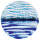 Glasornament BLAU