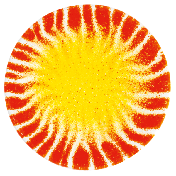 Ornament aus Glas SONNE
