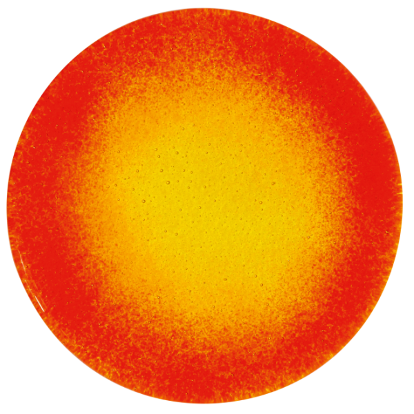 Blutmond aus Glas