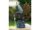 wasserspeiender Drache Bronzefigur