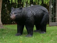 lebensgroßer Bär aus Bronze