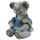 Bronzeteddy mit Rose gelb