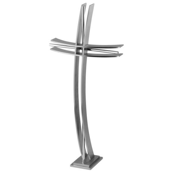 Standkreuz aus Edelstahl