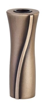Schlichte wandvase mit Welle