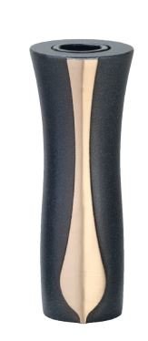 wandvase mit polierten Ornament