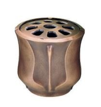 Gewölbter Bronze Topf