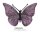 Schmetterling handbemalt mit Namen