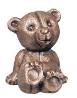 Freundlicher Teddy aus Bronze