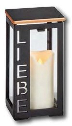 Grablaterne "LIEBE" classic