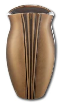 Wandvase mit geraden Ornament