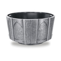 Altertümliche Grabschale aus Aluminium