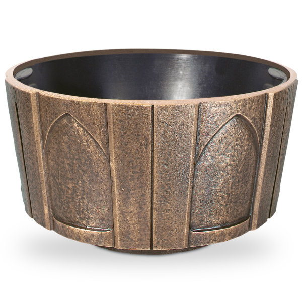 Altertümliche Grabschale aus Bronze in 6 Farben
