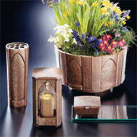 Altertümliche Grabschale aus Bronze in 6 Farben