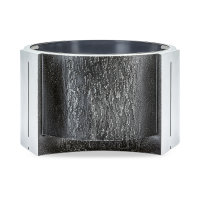 Grabschale rustikal in Aluminium