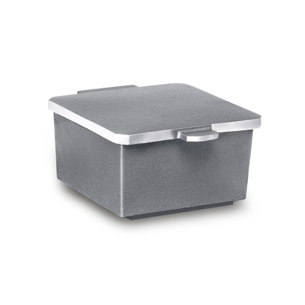 Einfacher WWK mit abgeriebenen Kanten Aluminium