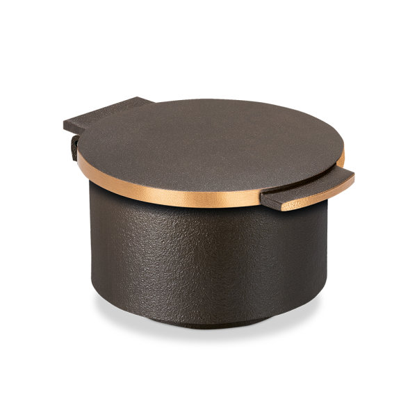 Bronze-Kesssel in 8 verschiedenen Farben Bronze dunkelbraun