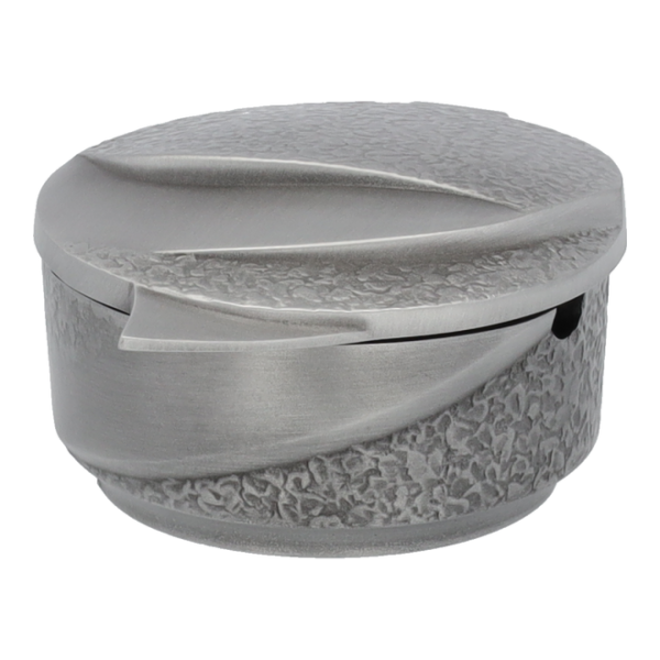 Runder Weihwasserkessel aus  Aluminium